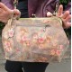 Layla Floral Print No 21 Clasp Lock Handbag